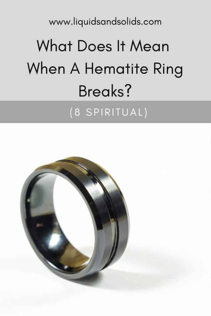 rings that break with negative energy